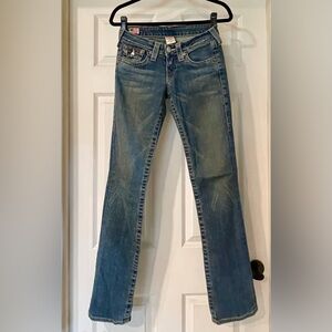 True Religion Bootcut Jeans Women’s Size 26 Made in USA Y2K Vintage